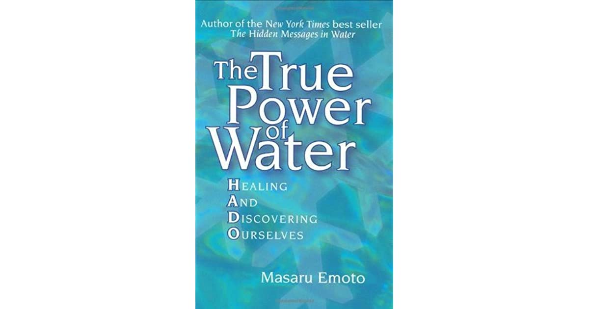 The spiritual power of water